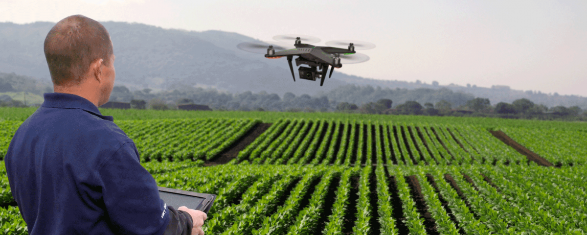 tecnología agrícola: dron