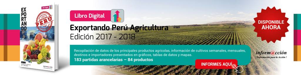 Banner de Libro Exportando Perú edición 2017-2018